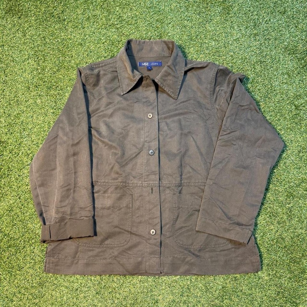 HSZ Studio Brown Corduroy Jacket Size Medium